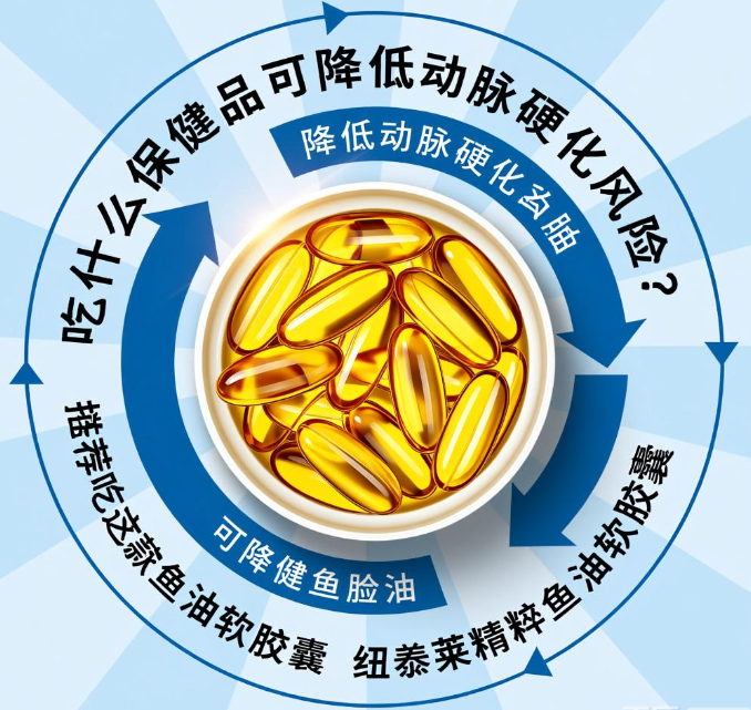 动脉硬化吃啥保健品缓解好？推荐吃这款纽崔莱产品