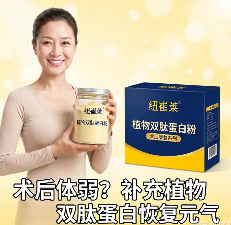 术后体弱或日常营养跟不上，纽崔莱植物双肽蛋白粉怎么帮身体恢复元气