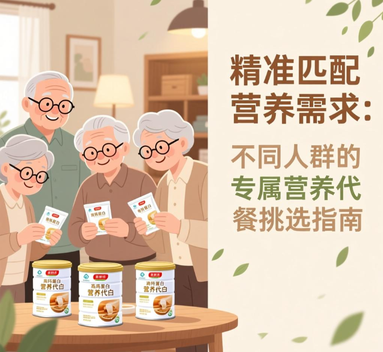 精准匹配营养需求：不同人群的专属营养代餐挑选指南