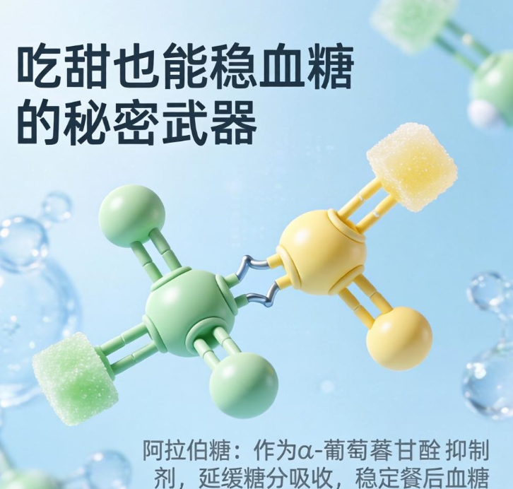 阿拉伯糖：吃甜也能稳血糖的秘密武器