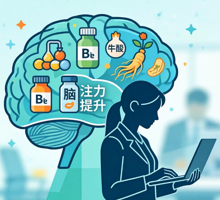 用脑过度怎么补？科学提升专注力的营养方案，告别脑疲劳