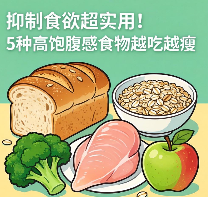 不想总饿肚子？这些食物让你饱腹感拉满还低卡