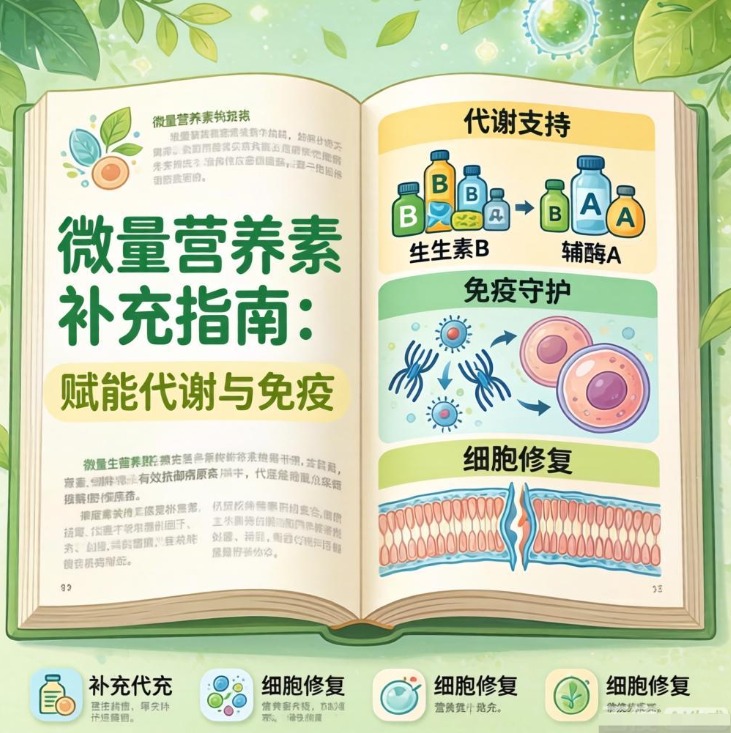 微量营养素补充指南：赋能代谢与免疫