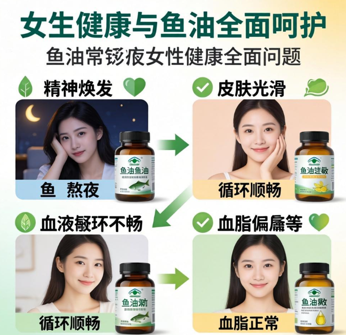 久坐女生循环差手脚冰凉！吃鱼油疏通循环，告别虚寒体质