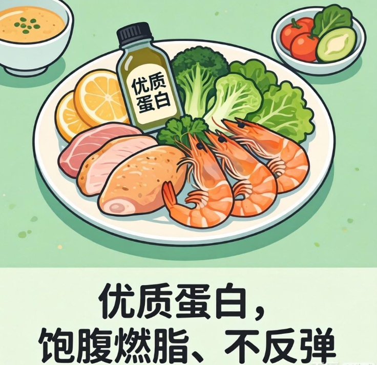 减脂期别只吃水煮菜!优质蛋白,饱腹燃脂、不反弹
