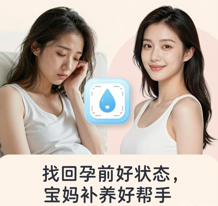产后宝妈总乏力掉发气色差怎么补？这款产品帮妈妈找回孕前好状态