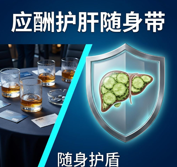 经常应酬喝酒？给你的肝脏准备一份随身护盾