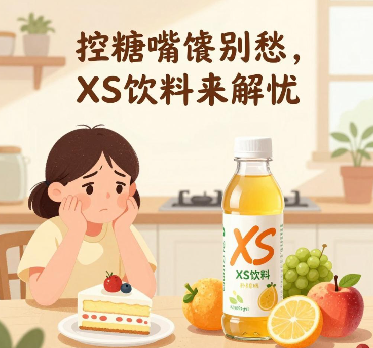控糖期间嘴馋想喝饮料怎么办安利XS饮料健康养生替代方案