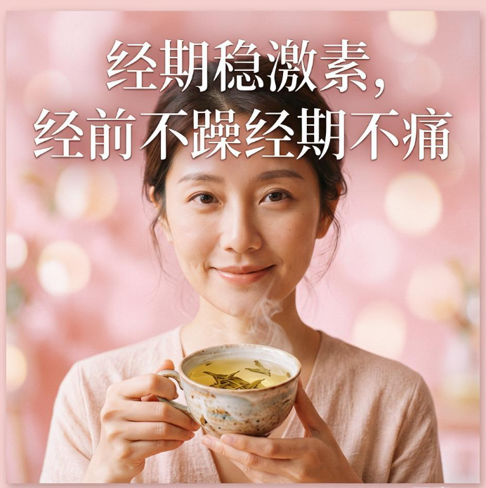 经期前后像换个人？女士稳激素养元气，经前不躁经期不痛