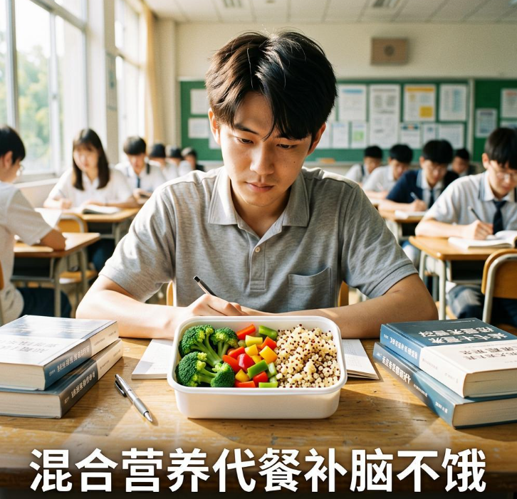 大学生想控卡又怕代餐没营养？混合营养代餐补脑不饿