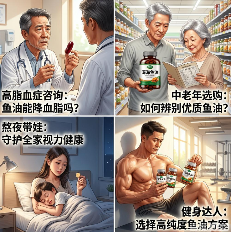 健身人群吃鱼油软胶囊有必要吗，精萃款和普通款差在哪