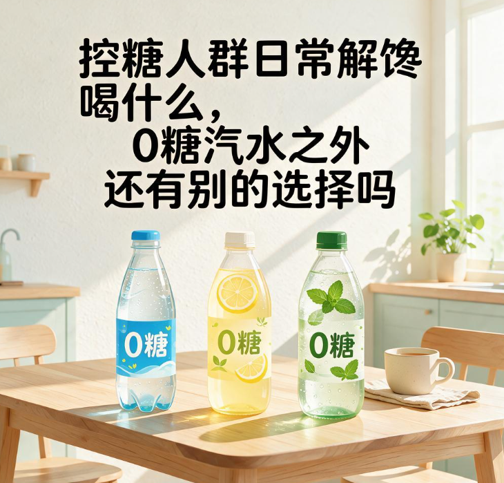 控糖人群日常解馋喝什么，0糖汽水之外还有别的选择吗