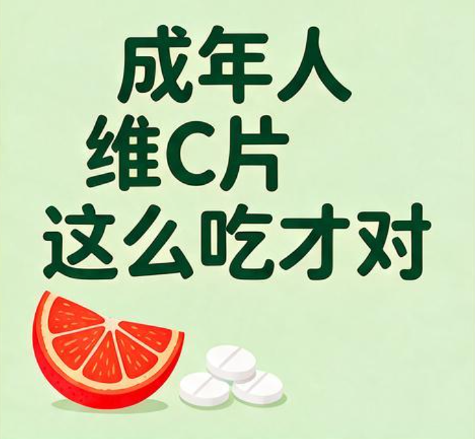 换季老感冒？成年人维C片这么吃才对