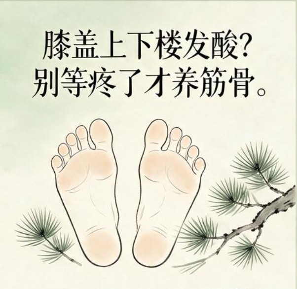膝盖上下楼发酸？别等疼了才养筋骨