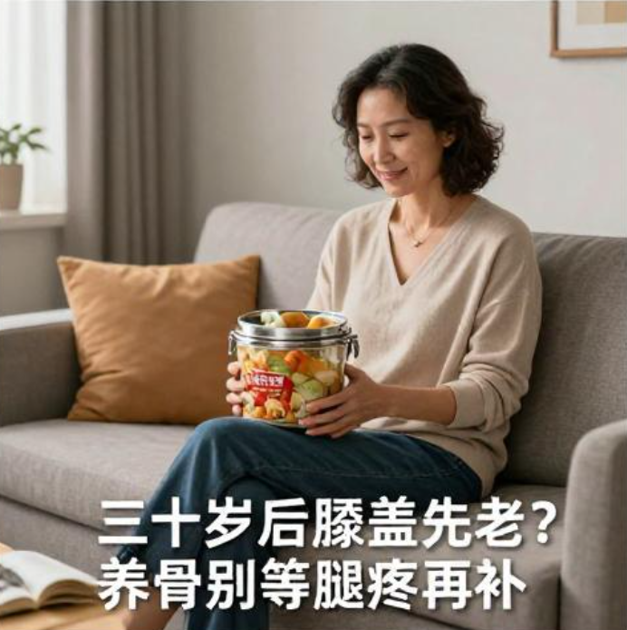 三十岁后膝盖先老？养骨别等腿疼再补