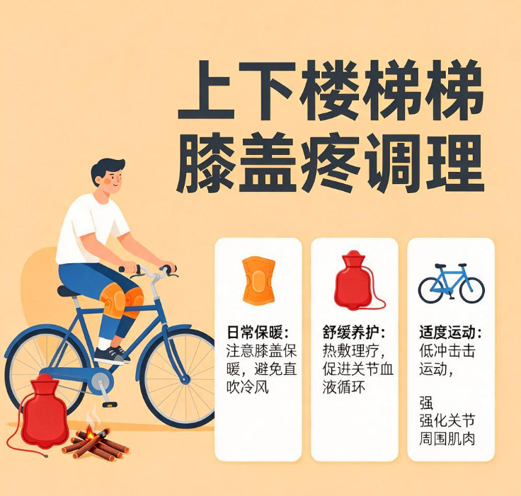 上下楼梯膝盖疼是不是走坏了怎么养