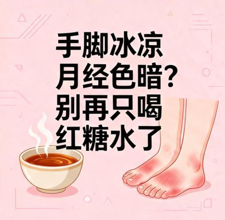 手脚冰凉月经色暗？别再只喝红糖水了