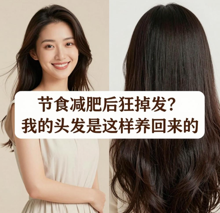 节食减肥后狂掉发？我的头发是这样养回来的